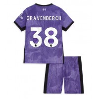 Dětský Fotbalový dres Liverpool Ryan Gravenberch #38 2023-24 Třetí Krátký Rukáv (+ trenýrky)